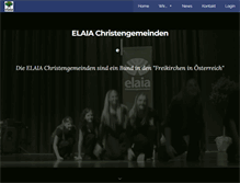 Tablet Screenshot of elaia.at